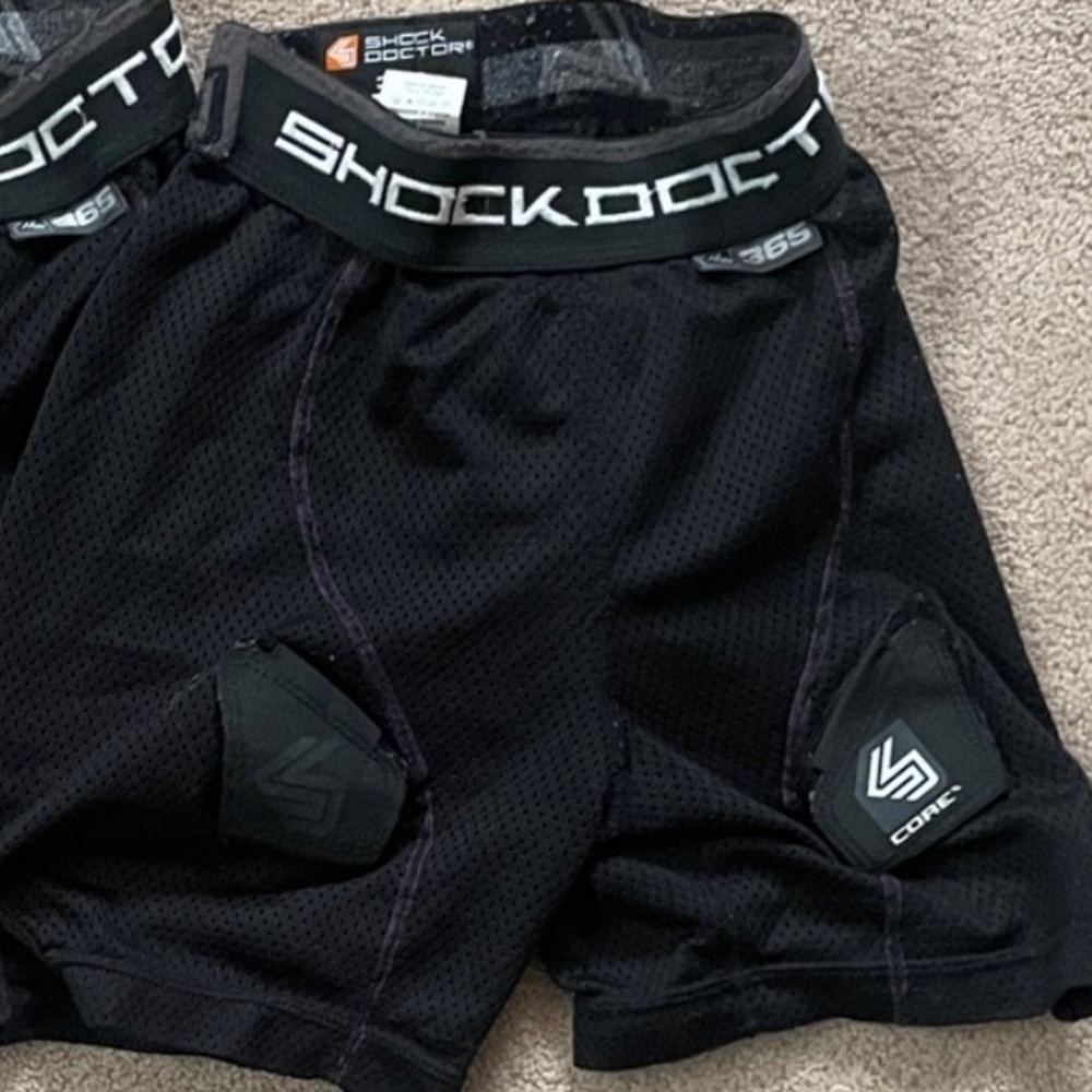 Black Men's Compression Shorts